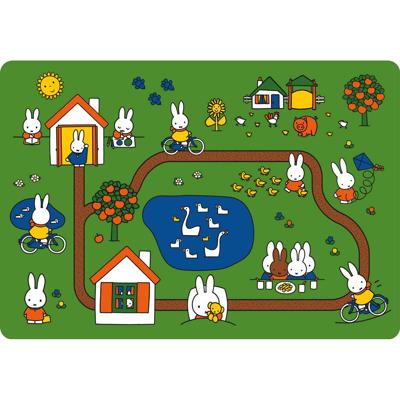 Kreisy speelmat Dag met Nijntje 130 x 90 cm polyamide groen Kreisy speelmat Dag met Nijntje 130 x 90 cm polyamide groen