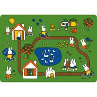 Kreisy speelmat Dag met Nijntje 130 x 90 cm polyamide groen - thumbnail