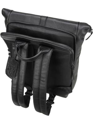Burkely Minimal Mason Rolltop Backpack 14"-Black