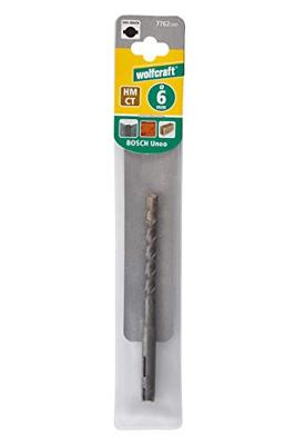 Wolfcraft Betonboor | HM | S=SDS-Quick | Ø6 x 100mm | 1 stuk - 7762000 Wolfcraft Betonboor | HM | S=SDS-Quick | Ø6 x 100mm | 1 stuk - 7762000
