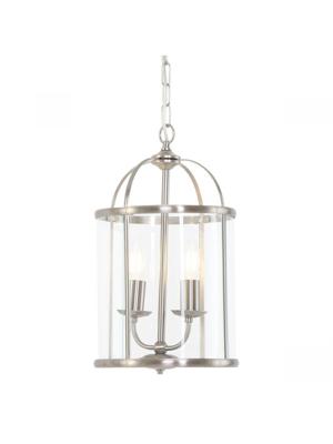 Steinhauer - Pimpernel - hanglamp 2 lichts - staal