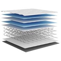 Pocketveringmatras middelhard-hard 90x200 cm - thumbnail