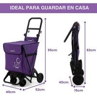 Winkelwagen Garmol MINIJUMBO TRA Paars 44 L - thumbnail