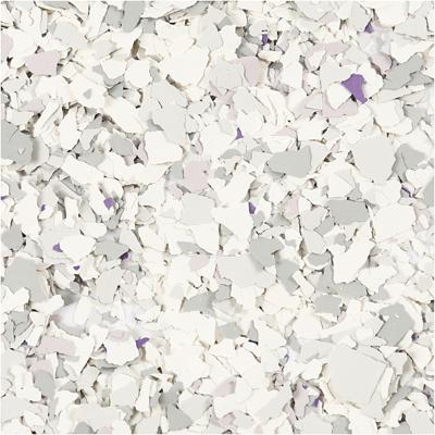 Terrazzo vlokken, lichtgrijs, 90 gr/ 1 Doosje