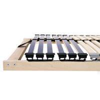 Lamelbodem Bruin 90 x 190 cm Hout en Plastic - thumbnail