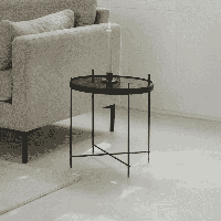Zuiver Cupid bijzettafel Zwart - thumbnail