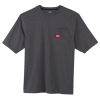 Milwaukee wtssgr xl t-shirt work short sleeve grey xl - 4932493011 - thumbnail