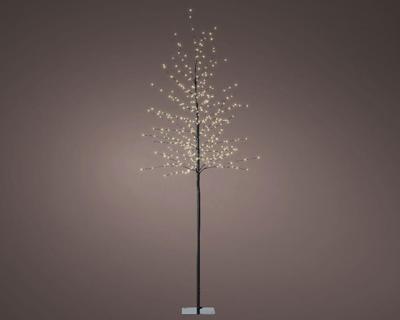 Micro LED boom buiten dia70-H180cm black/warm white - Lumineo