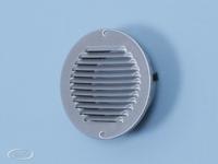 Rond Schoepenrooster Met Aansluitbus Ø 150mm - Geborsteld Rvs - thumbnail