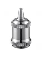 Home sweet home fitting metaal E27 - mat staal - thumbnail