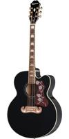 Epiphone J-200 EC Studio Black elektrisch-akoestische westerngitaar - thumbnail