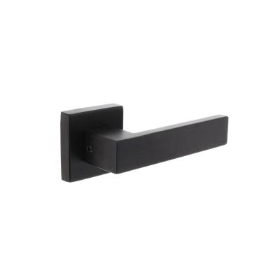 Intersteel AchterdeurbeslagAmsterdam vierkant zwart - 0023.405726