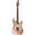 Mooer GTRS Guitars Professional 801 Flamingo Pink Intelligent Guitar met gigbag - thumbnail