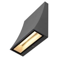 SLV 1000342 LED-buitenlamp (wand) 10 W Antraciet - thumbnail