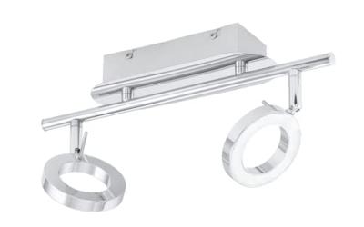 Eglo PlafondlampNaudella 2-lichts chroom - 31359