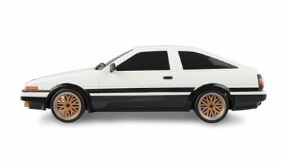 Amewi 1:18 RC auto Elektro Straatmodel AE86 Sprinter Trueno Scale Drift Wit Brushed Achterwielaandrijving RTR 2,4 GHz Incl. accu en laadkabel