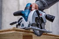 Bosch Professional GKS 18V-57-2 L Accu-cirkelzaag Zaagdiepte 90° (max.) 57 mm Incl. 2 accus, Incl. lader, Incl. koffer 18 V 5.5 Ah - thumbnail
