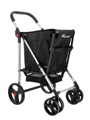 Winkelwagen Rolser basket mf 4b Zwart 50 L - thumbnail
