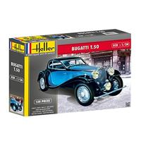 Heller 80706 Bugatti T 50 Bouwpakket Schaal 1:24 - thumbnail