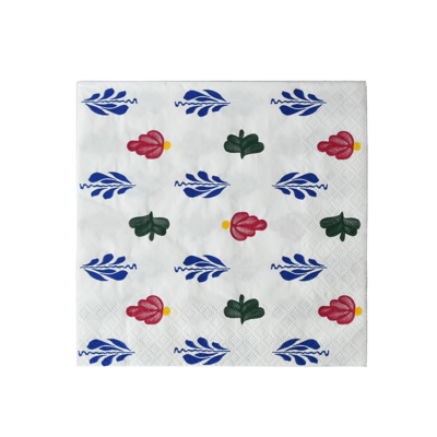 Boerenbont servetten 20 stuks