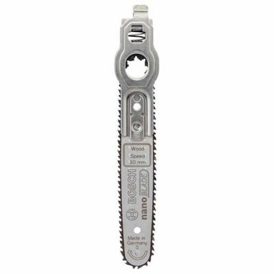 Bosch Home and Garden 2609256D84 nanoBLADE Wood Speed 50 Micro-kettingzaagblad Geschikt voor EasyCut 12, EasyCut 50, AdvancedCut 18, AdvancedCut 50