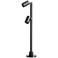 Deko Light Herculis Double 688038 Spiegellamp 2 W Energielabel: G (A - G) Warmwit Zwart - thumbnail