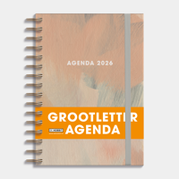 A5 Grootletter Agenda 2026 Verf - thumbnail