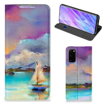 Bookcase Samsung Galaxy S20 Boat