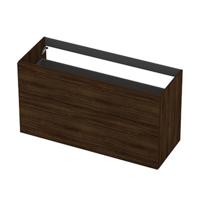 INK - Onderkast 2L A-sym Decor Tbv Grepen - 1200x450x650 Mm - Koper Eiken - thumbnail