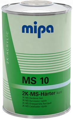 Mipa 2-k verharder "ms 10" 2k-acryl-verharder "kort", hs-kwaliteit ds.2k-haerter ms10 1000ml short
