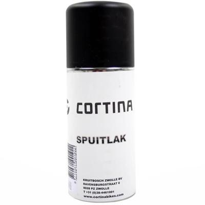 Cortina spuitlak uzz69005 jet black matte 150ml