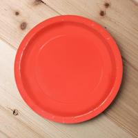 Bordenset Algon Karton Wegwerp Rood 10 Stuks 20 x 20 x 1,5 cm - thumbnail