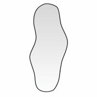 VidaXL Wandspiegel 80x35 cm zwart - thumbnail