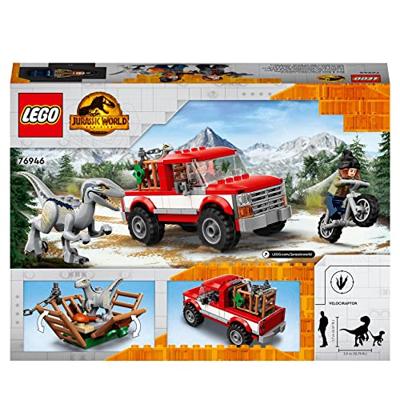 Lego Jurassic World 76946 Blue and Beta Velociraptor Capture Lego Jurassic World 76946 Blue and Beta Velociraptor Capture