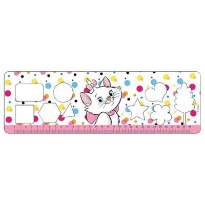 Disney Marie cat kleurplaten met stencil en stickervel