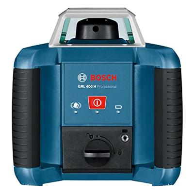 Bosch Professional GRL 400 H Rotatielaser Rood + Laserontvanger LR 1 + BT152 HD Statief + GR2400 Meetlat in koffer - 06159940JY