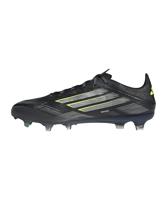 adidas F50 Pro Gras Voetbalschoenen (FG) Zwart Zilver Neongeel - thumbnail
