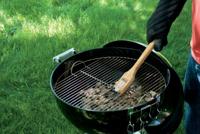 Weber Schoonmaakborstel van bamboehout 30cm - thumbnail
