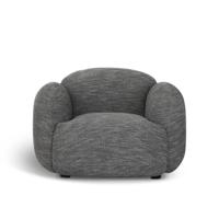 Jesper Home Fauteuil 'Luusar' kleur Antraciet - thumbnail
