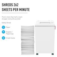 Ideal Office 2503 CC 2x15 Papierversnipperaar 10 vellen Cross cut 2 x 15 mm P-5 75 l Ook geschikt voor Paperclips, Nietjes, Creditcards - thumbnail