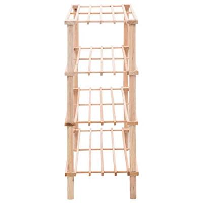 VidaXL Schoenenrek 4-laags massief vurenhout VidaXL Schoenenrek 4-laags massief vurenhout