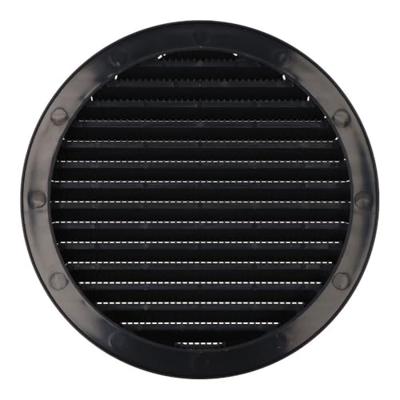 Ventilatierooster EDM 87722 Antraciet Ø 15 cm