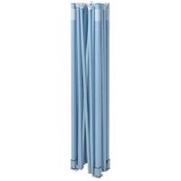 VidaXL Partytent met 4 zijwanden inklapbaar 3x4 m staal blauw - thumbnail