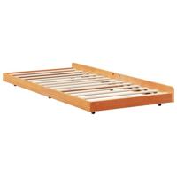 Bedframe Bruin 90 x 200 cm Massief grenenhout - thumbnail