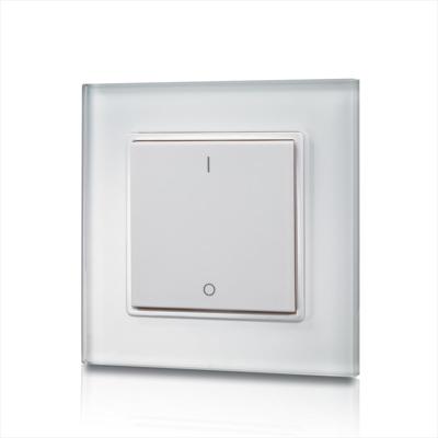 Druk dimmer draadloos inbouw voor LED strips 12V en 24V te dimmen met ontvanger 214-144 Tronix