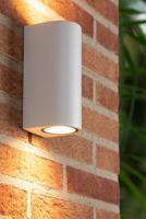 Lucide ZARO - Wandspot / Wandlamp Binnen/Buiten - 2xGU10 - IP65 - Wit - thumbnail