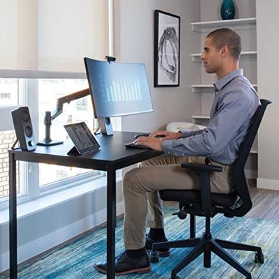 Ergotron LX Arm Desk Mount Monitor-tafelbeugel Aantal monteerbare displays: 1 Display(s) 38,1 cm (15) - 86,4 cm (34) Zwart Draaibaar, In hoogte verstelbaar,