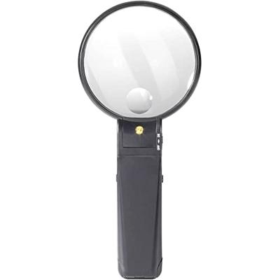 TOOLCRAFT 821010 821010 Staande loep Vergrotingsfactor: 2 x, 4 x Lensgrootte: (Ø) 88 mm