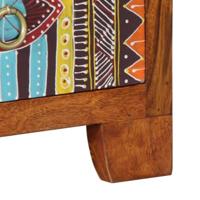 Nachtkastje 35x35x45 cm massief acaciahout - thumbnail