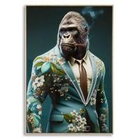 Mauro Ferretti Kongy Schilderij op gelakt canvas met frame - thumbnail